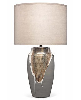 Jamie Young 9LANDTLGREY Landslide Table Lamp